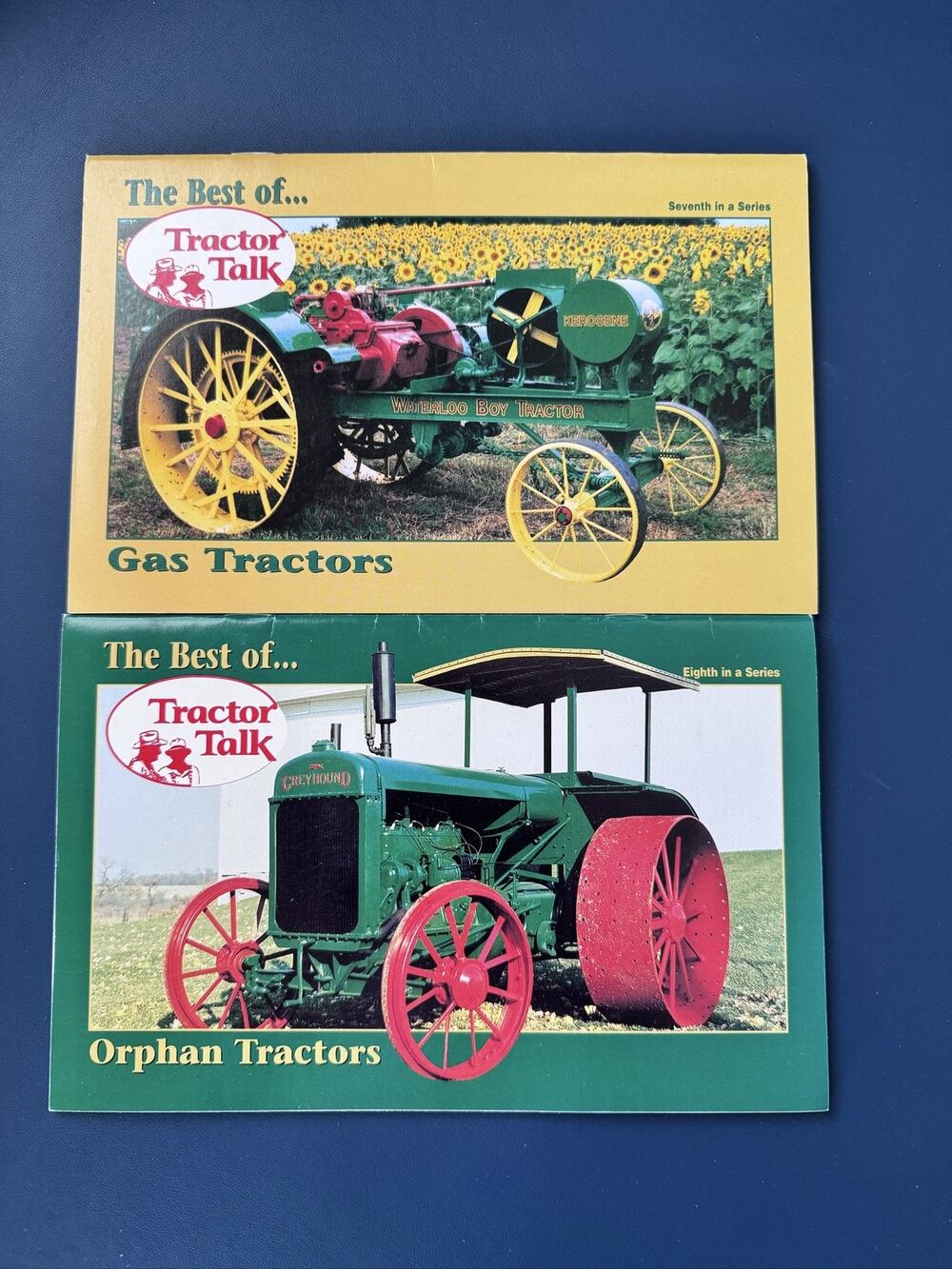 Lot of 2 The Best of Tractor Talk Gas Tractors & Orphan Tractors 7 & 8 Series